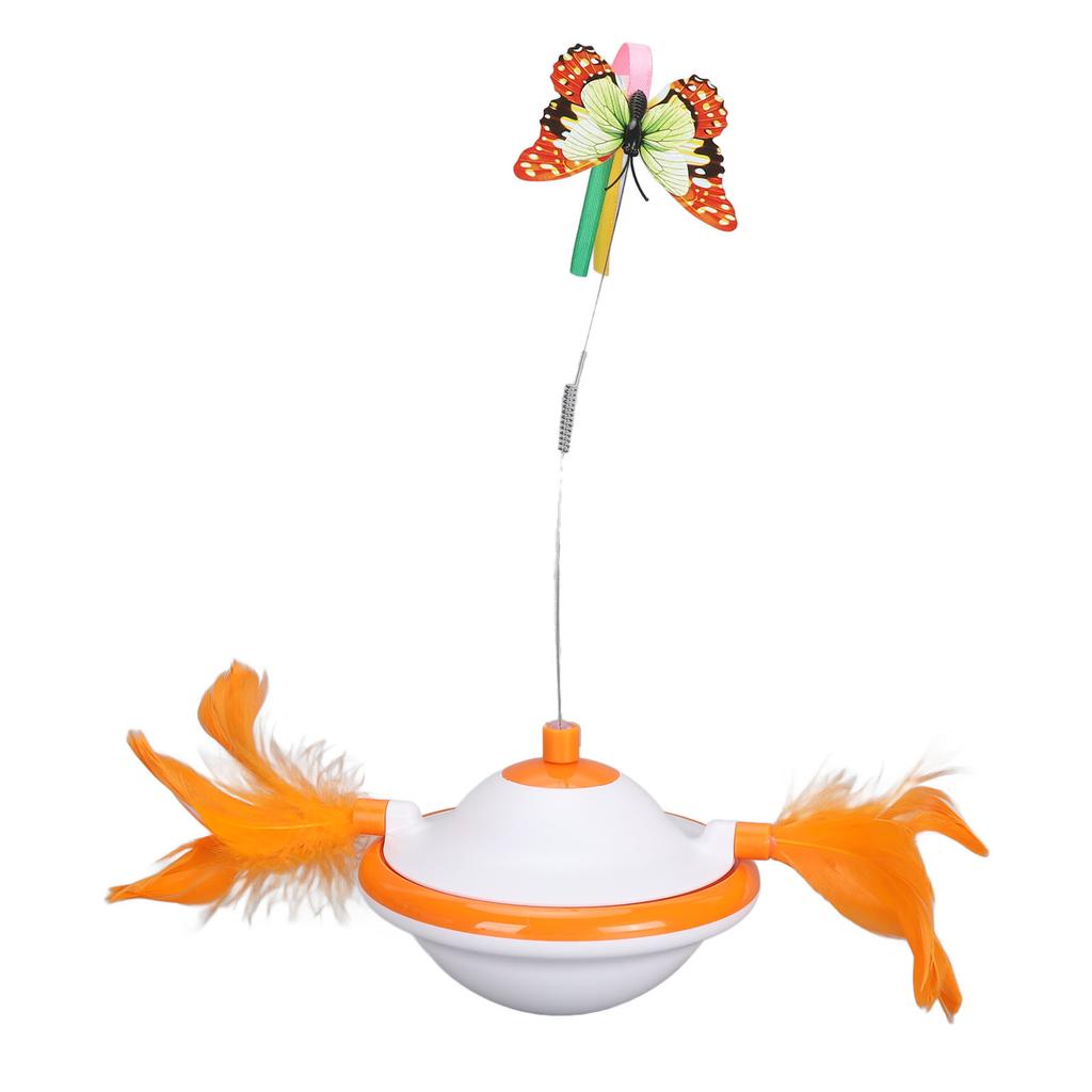 Electric Rotating Cat Toys Irregular Motion 2 Adjustable Speeds Electric Cat Teasing Toy 1500mAh