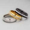 Fashionable Single Row Rings, European and American Hand-made Trinkets