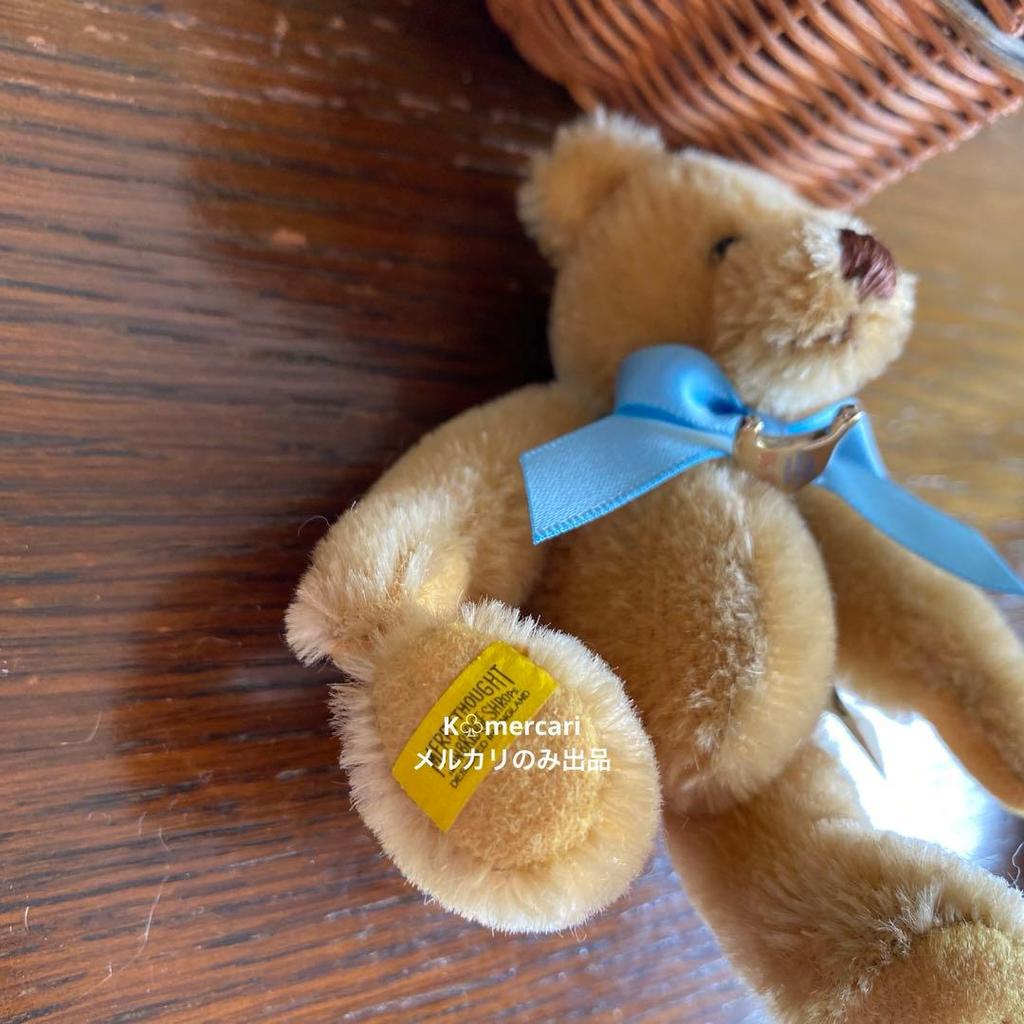 [USED] Merrythought Miniature Teddy Bear Vintage
