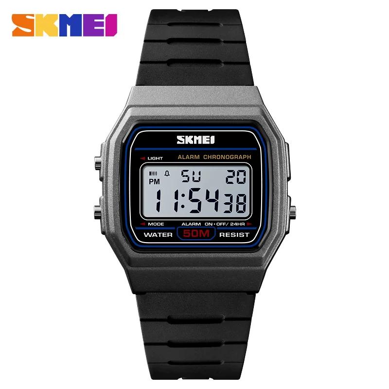 SKMEI 1412 Digitale Horloge voor Vrouwen Koppel Countdown Waterdicht Sport Datum Week Dames Polshorloges Meisjes Klok 1328 Relogio Feminino