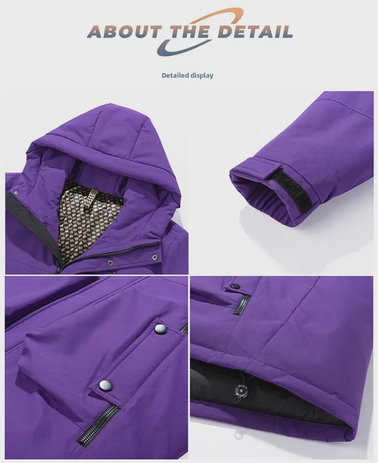 Pánská trendy zimní péřová bunda s kapucí – Hřejivá, stylová, zesílená a inspirovaná módou Hongkongu.