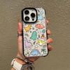 Summer New Fun Funny Little Dinosaur Iphone14 Transparent Mobile Phone Case Apple 17 Anti-drop Soft Case 16 Cute