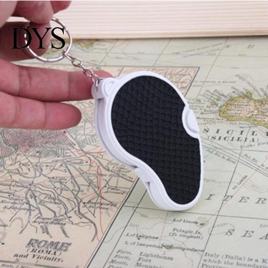 5X Foldable Magnifier LED Light Magnifying Lens Jewelry Reading Loupe Keychain