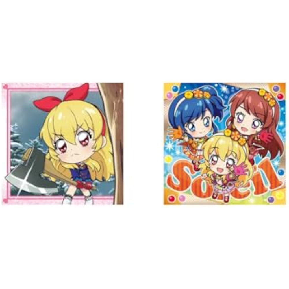 Hello! Aikatsu! Seal Wafer Box of 20 (Food Toy)