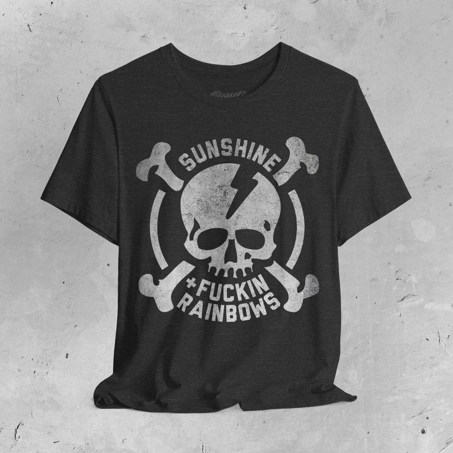 Sunshine and Fuckin Rainbows Essential T-Shirt Jersey Team T-Shirt Tumblr shirt Women Shirt fuckin rainbows 4XL
