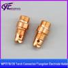 Argon Arc Welding Gun with WP17/18/26 Red Copper Tungsten Electrode Holder - High Conductivity & Heat Resistance Welding Collet Accessories