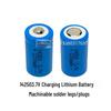 Flat & Sharp Head 14250 Rechargeable Lithium Battery 3.6V/3.7V Sight Probe Compatible