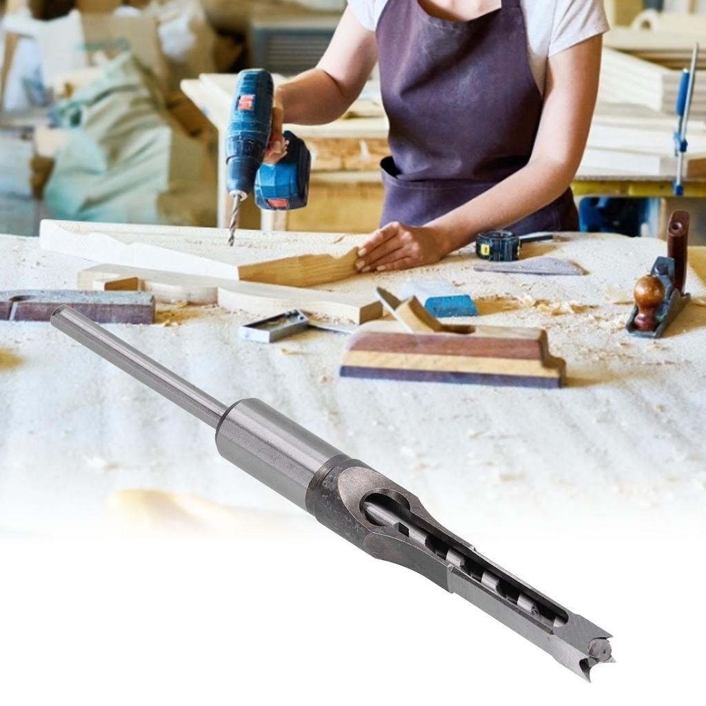   Hole Drill Bit High Speed Steel Incisive WearResistant   Woodworking Mortiser Drill Bit(10mm )