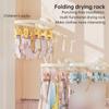Socks Clip Quick Installation Lovely Drop Prevention Balcony Long Laundry Storage Supplies Wall Hanging Socks Clip Clothespin