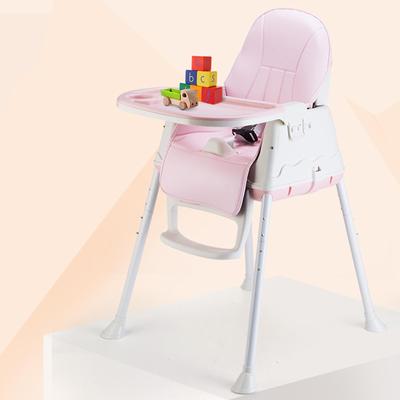 Housse de Chaise Haute pour Bébé Housse Portable pour Chaise Haute pour Enfants Filles Garçons Enfants Rose