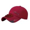 Damen Herren Sommer USB-Lade Kühlender Ventilator Baseballkappe Outdoor Golf Sonnenschutz 2 Geschwindigkeiten Einstellbar Schirmmütze Wandern Strand Sonnenhut