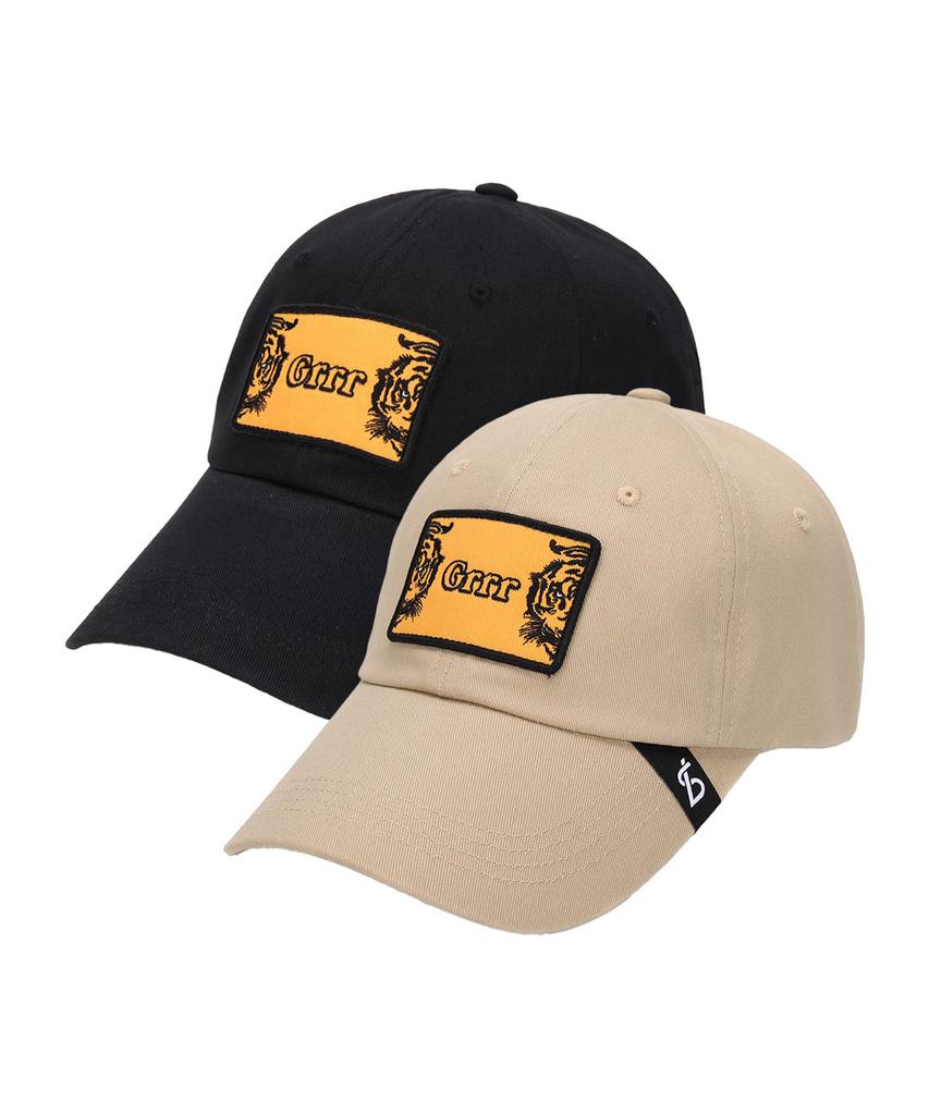 Beullaegsaenjeu Animal Patch Tiger Ball Cap (2 Colors)
