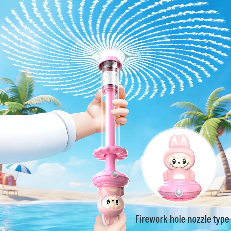 Children s Cartoon Water Cannon: Pull-Out Water Gun for Rafting and Water Play