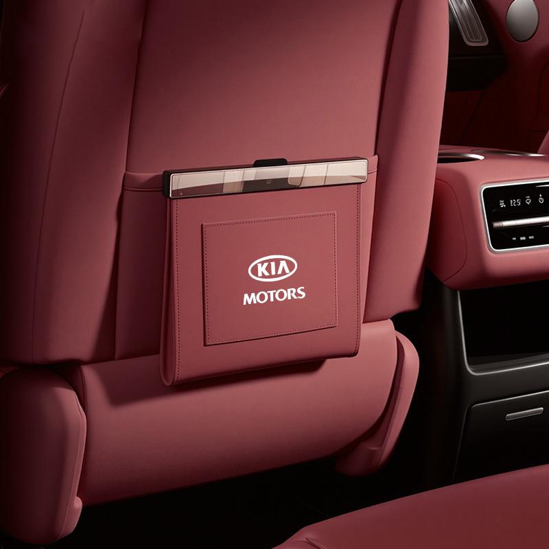 AAOA1 Premium Car Magnetic Trash Can Folding Hanging Storage Bag For KIA Rio Ceed Sportage Cerato Soul Sorento KN Picanto Optima Niro
