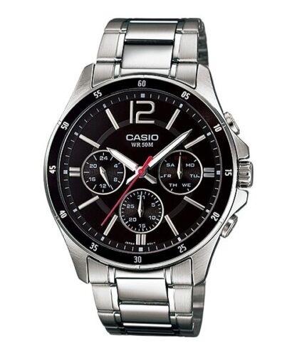 CASIO COLLECTION Mod. MULTIFUNCTION CALENDAR - BLACK MTP-1374D-1AVDF
