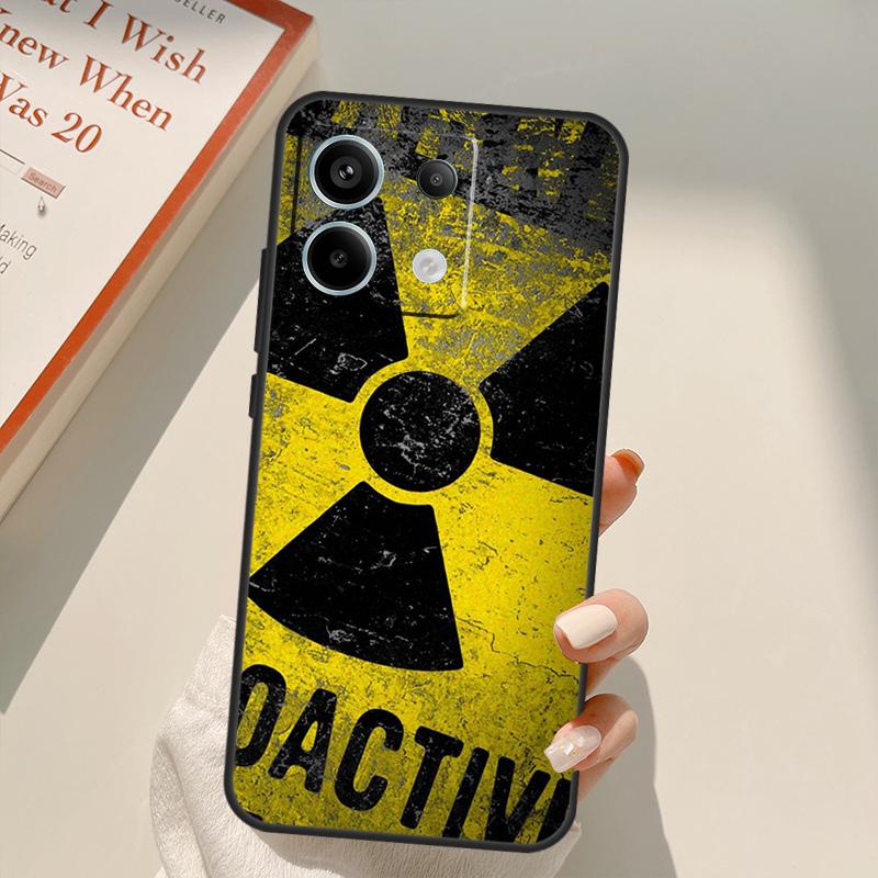 

Nuclear Radiation Emblem Funda For Xiaomi Redmi Note 13 10 11 12 14 15 Pro Plus Case For Redmi 15 15C 13C 12C 10C 14C Redmi Note 13 4G