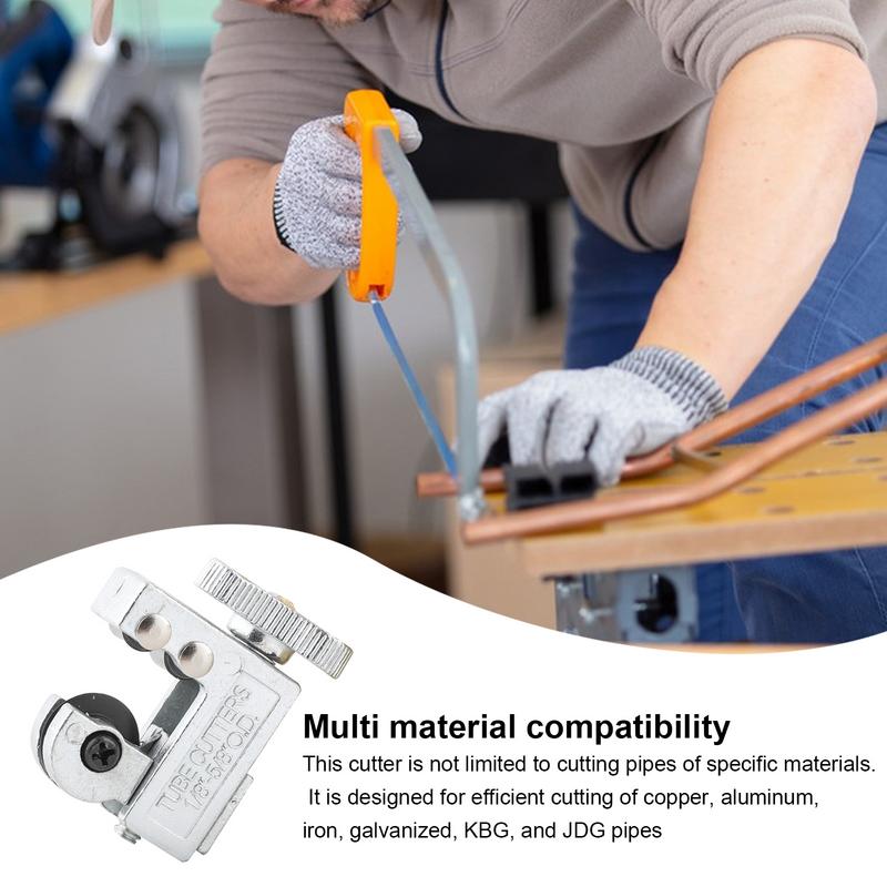 Starrer Rohrabschneider Kompakter Mini-Rohrabschneider Starrer Rohrabschneider Vielseitiger Kupferrohr-Rohrabschneider Leitungsabschneider Für Kupfer