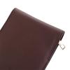Faux Leather Brown 12 Pens Roller Pen Holder Fountain Pen Case Pen Container Bag Pens Zipper Case