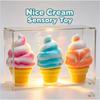 Schylling Nee Doh Ice Cream Sensory Fidget Toy Squeeze Stress Relief Emotional Regulation Gift