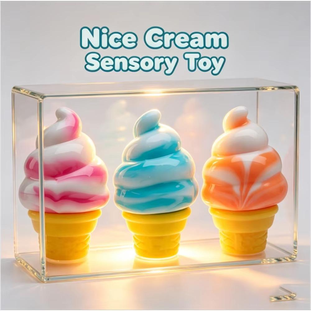 Schylling Nee Doh Ice Cream Sensory Fidget Toy Squeeze Stress Relief Emotional Regulation Gift