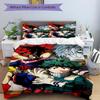 Heroic Anime Characters Print 3Pcs Bedding Setduvet Cover With 2 Bedropillowcase Home Birthday Gift