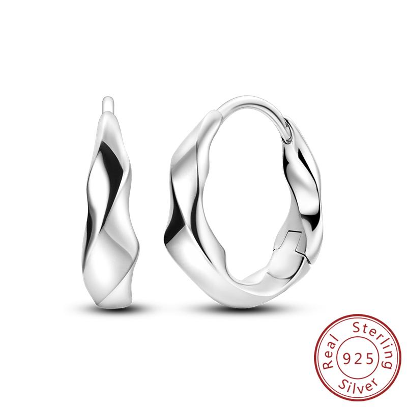 925 Silver Earrings Starry Pearl Devil Eye Simple Drop Stud Hoop Earrings for Women Girl Fashion Jewery Accessories