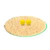 Portable Sand Pit Pad Simulator Feel Real Sand Fly Feedback Strengthened TPR Bottom Sand Trap Training Aid
