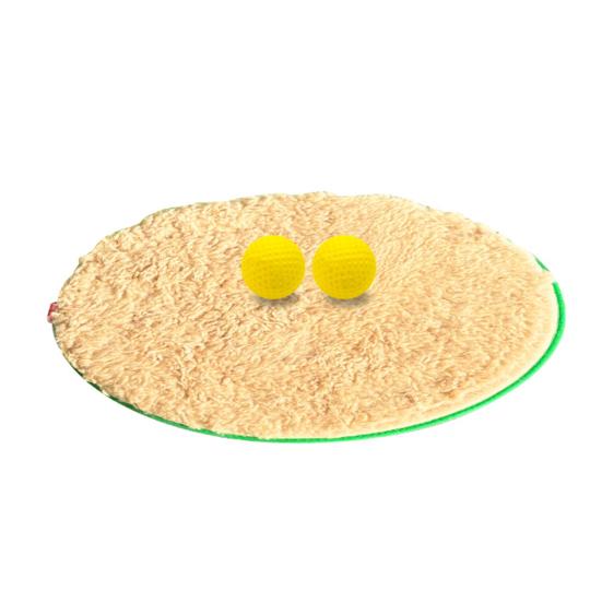 Portable Sand Pit Pad Simulator Feel Real Sand Fly Feedback Strengthened TPR Bottom Sand Trap Training Aid
