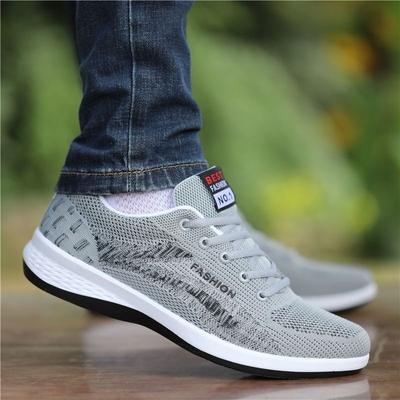 Scarpe di Stoffa Vecchio Pechino, Scarpe Casual Estive Traspiranti da Uomo, Scarpe Sportive in Rete da Uomo
