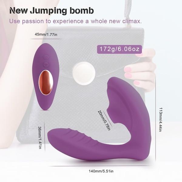 Sex Vibrator G-spot Simulate Soft Double-Head Vibrate Sextoys for Female Clitoris Massager Bullet