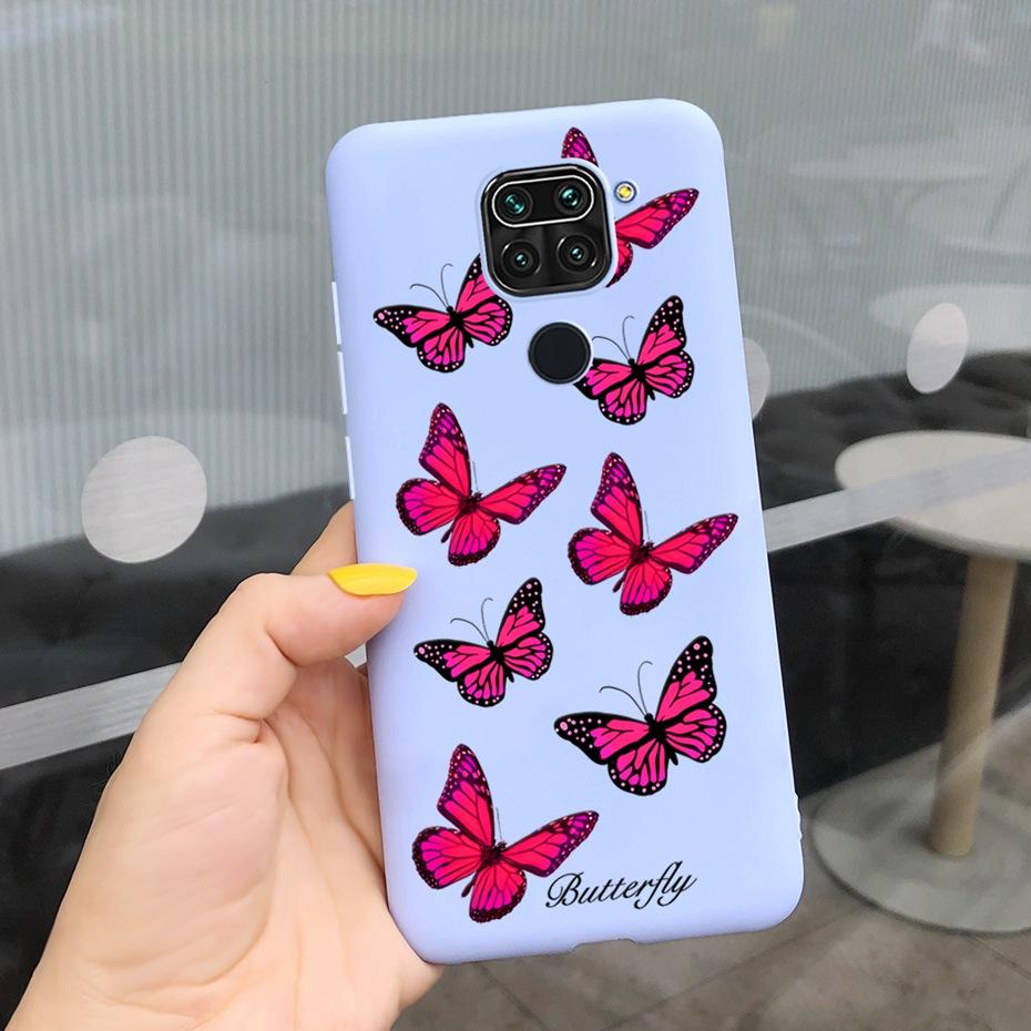 For Xiaomi Redmi Note 9 Case Luxury Sunflower Lavender Silicon Phone Back Cover Case For Redmi Note 9 Pro Max 9s Note9 Soft Etui