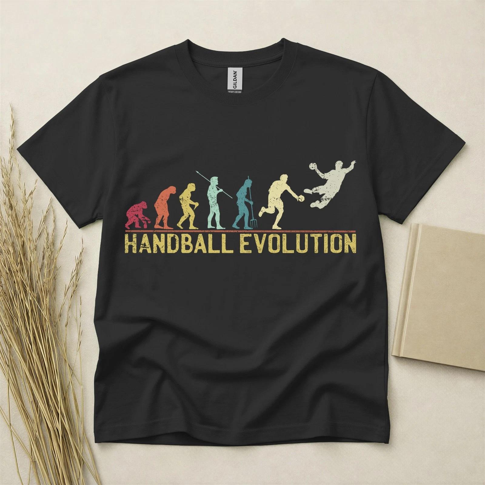 Handball Evolution Children s Children s Children s T  Children s T-shirt Funny Handball Gift Sports Tee Gildan Cotton Top 150