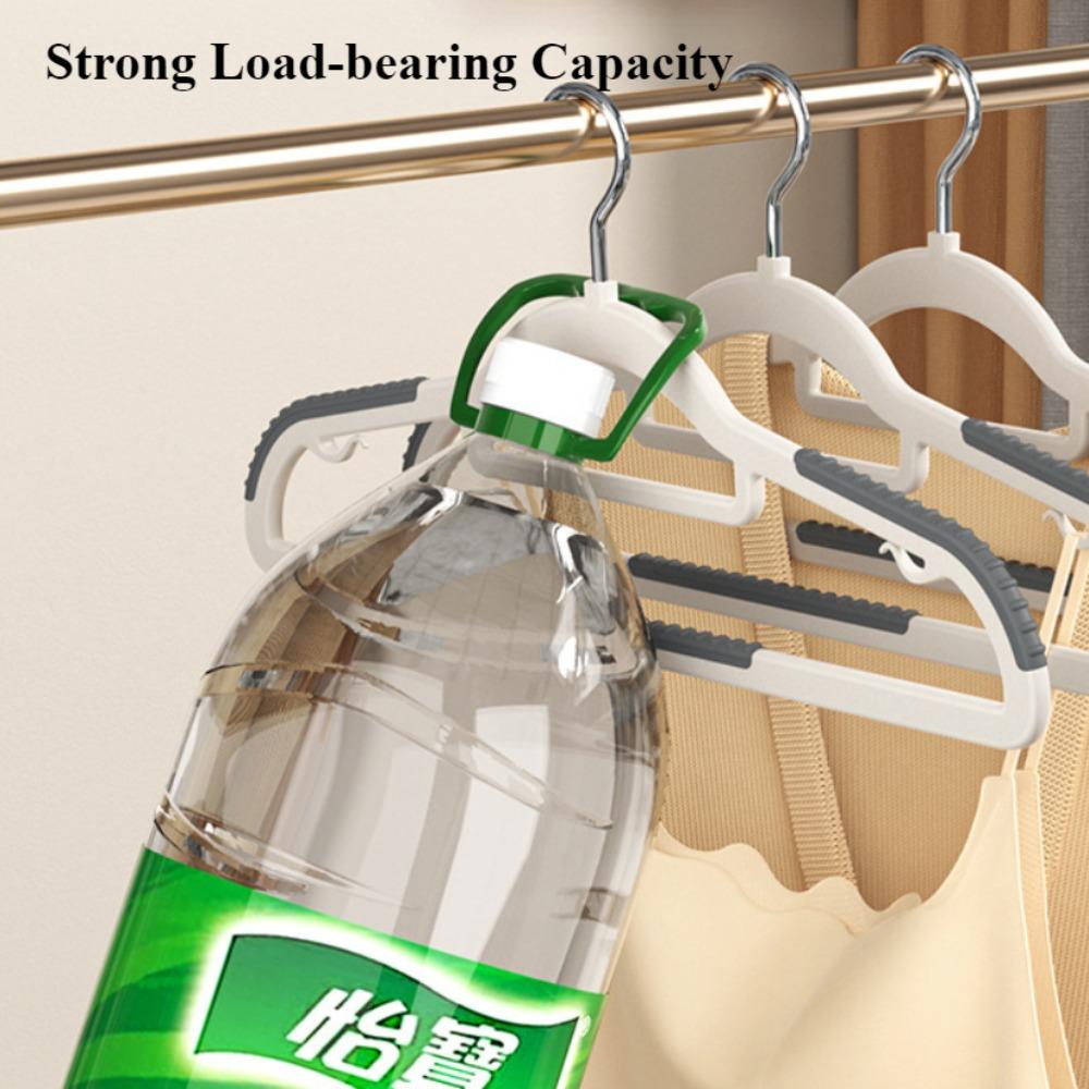 Clothes Hanger Household Anti Slip Clothes Hanger Shoulder Angle Drying Rack Space-saving Wardrobe Wrinkle Free Organizer Rack