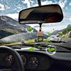 Car Air Freshener Pendant Glass Perfume Pendant 8ml Refillable Diffuser Bottle Empty Air Freshener With String Fragrance Oil
