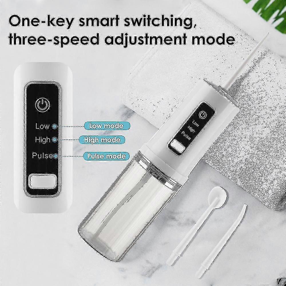 3 Gears Can Be Stored In The Tooth Rinser Household Electric Tooth Cleaner Water Floss Electric Tooth Rinser Tooth Cleaner Hao