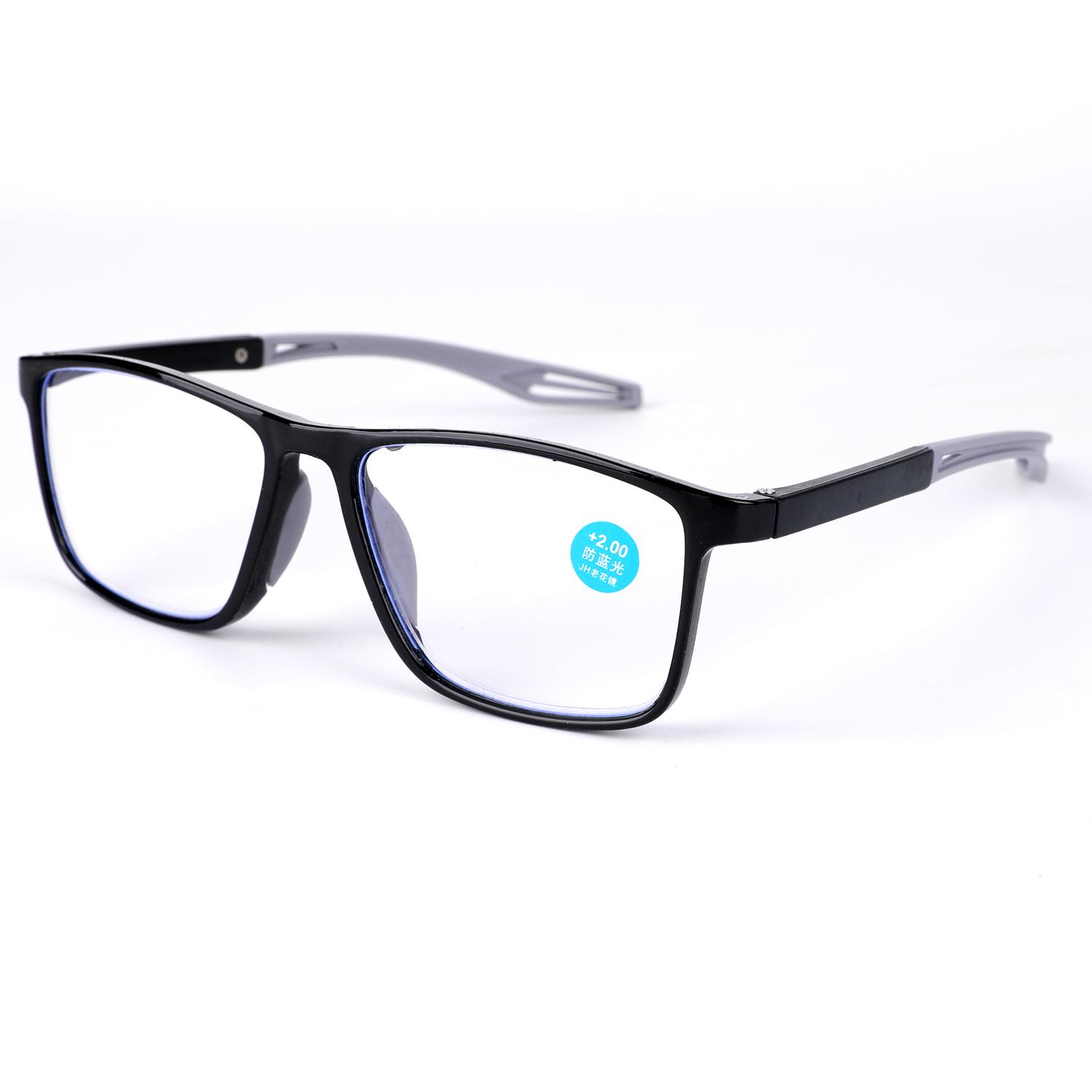 

Soft Reading Glasses Anti Blue Light Eyewears Fashional Men Women s Large Frame Eyeglasses +100