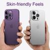 Coque arrière mate Ultra fine de 0.3mm, Coque souple transparente en PP dur pour iPhone 14 Plus 13 Mini Pro Max Apple 13P 14P