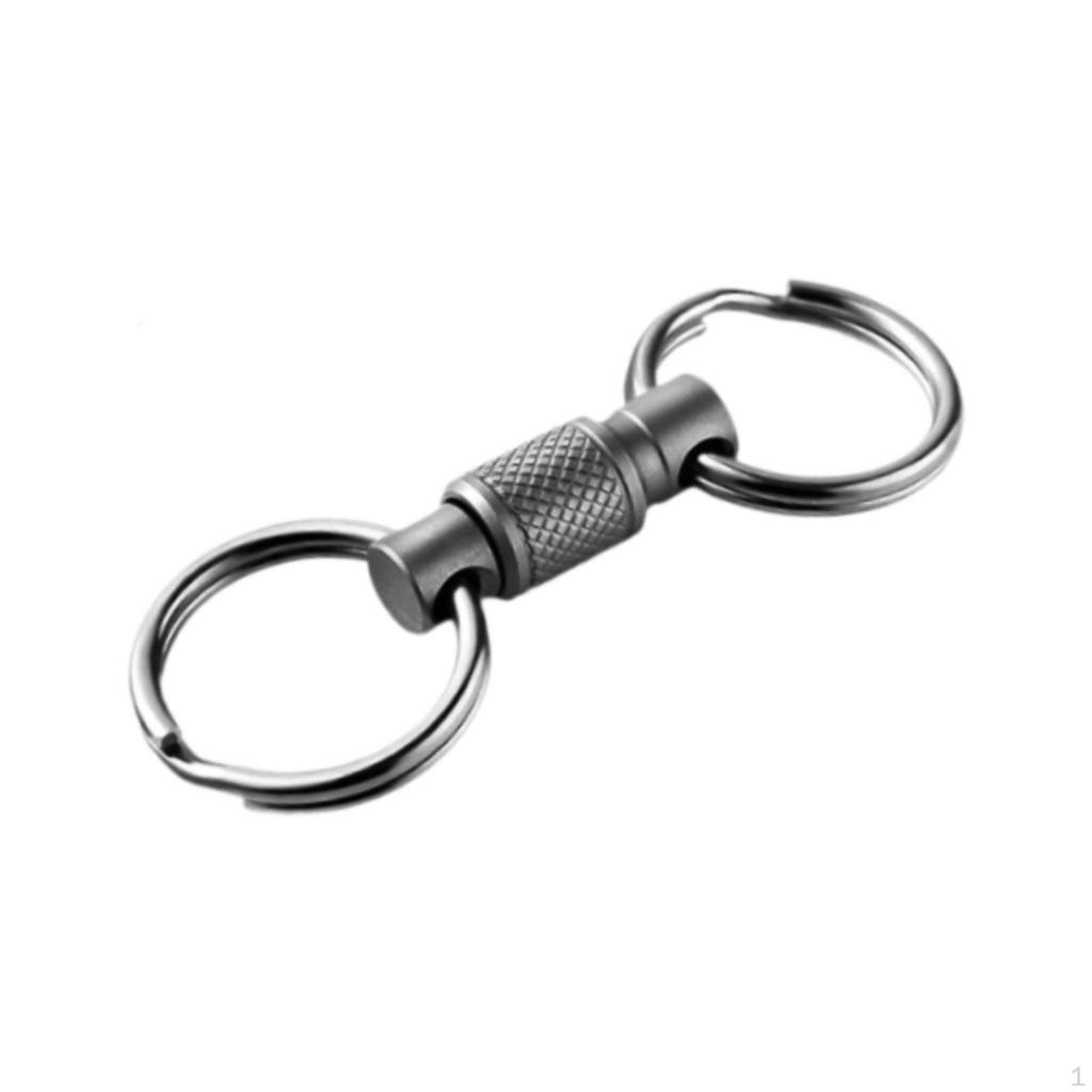 Keychain Clip with Quick Release, Unique Organizer Clip, Detachable for Outdoor Activities, Handbag