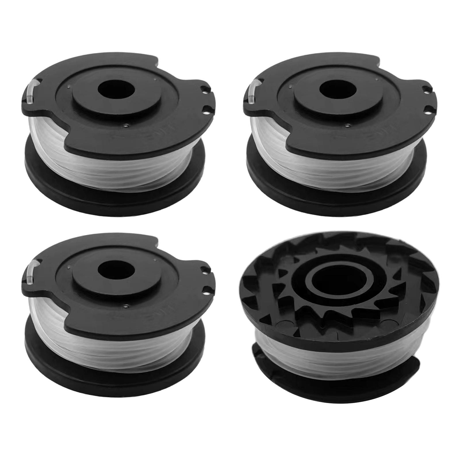 

RS3030 4Pcs Replacement Spool for LawnMaster CLGT1810S01/CLGT2412/CLGT2410 Mower Accessory A