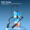 60 Hours Playback Wireless Bluetooth 5.3 Headphones Neckband Bass Stereo Sports Waterproof Headphones with Microphone
