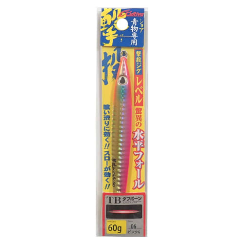 

OWNER Metal Jig Lure GJL-60 Shooting Jig Level 60g Pink G #6 31872