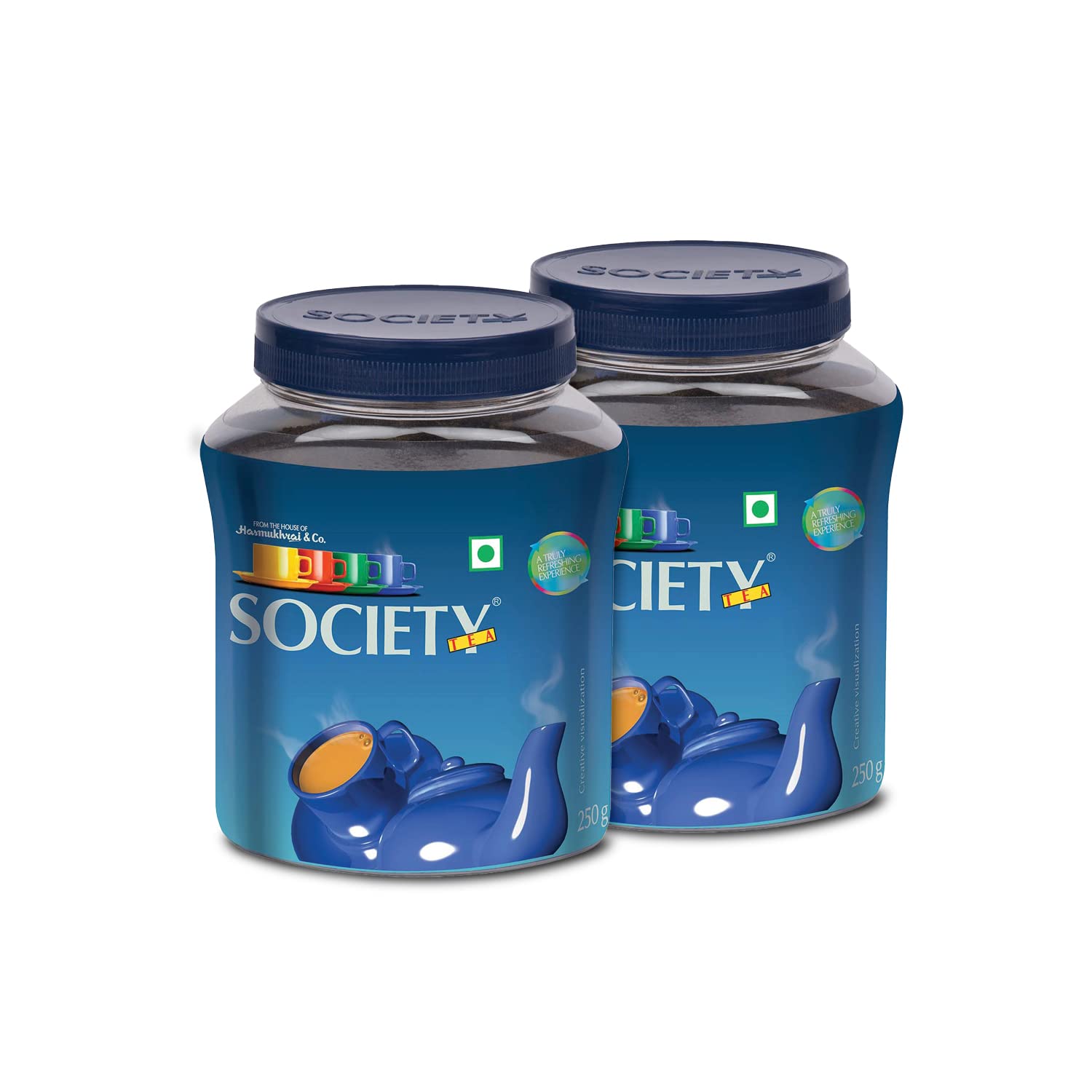 Society Tea Society Leaf Tea 250g Jar X Pack of 2 Premium Loose Black Tea for Refreshing Hot Beverage