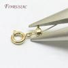 End Cap for Memory Wire 18k Gold Plated Supplies For Jewelry Wholesale Beading Crimp Beads End Bead Clip Clasps Findings