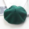 Winter Autumn Wool Thick Berets Artist French Retro Plain Multi-color Women Painter Hat Girls Female Warm Walking Outdoors Caps