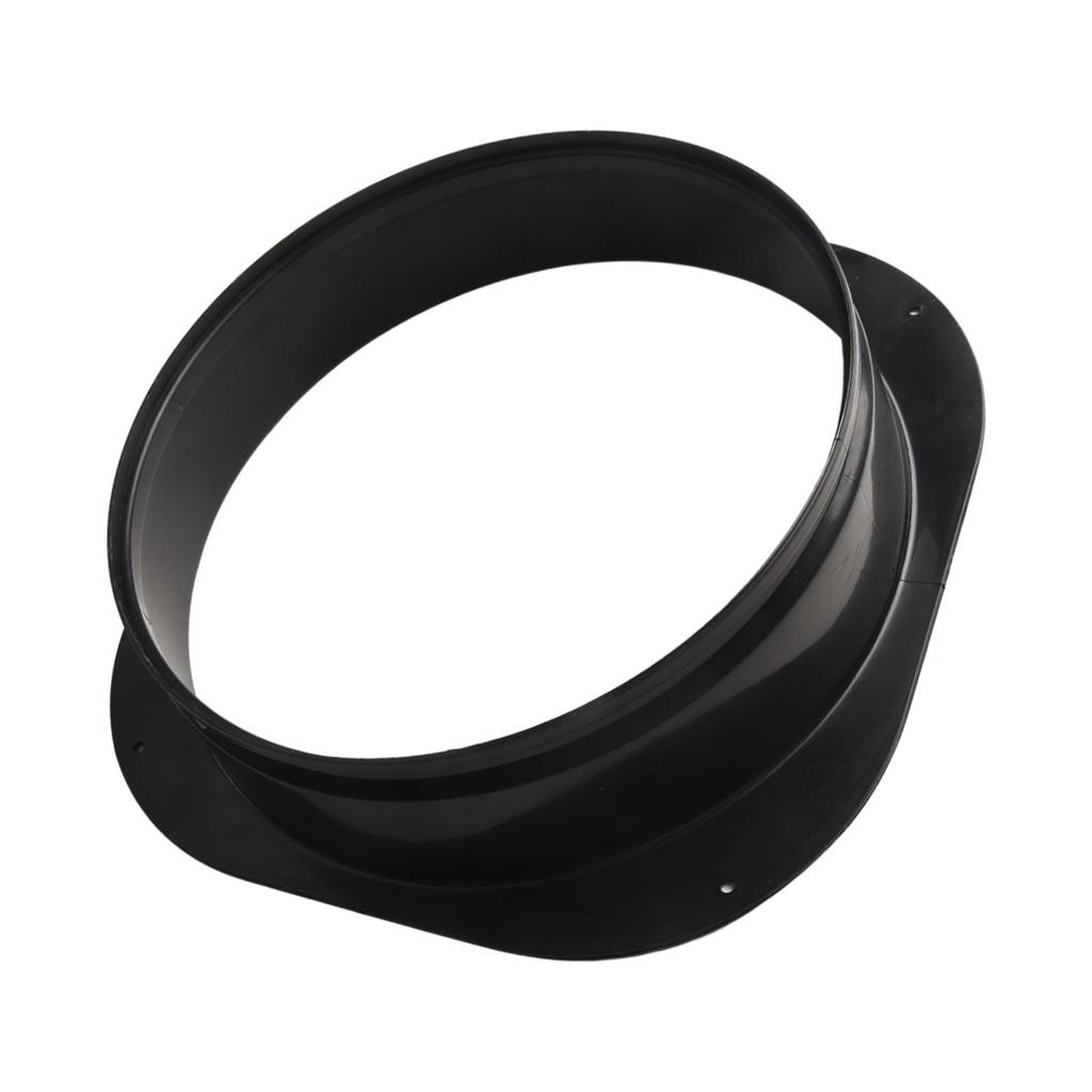 For Wall-mounted Ducts Plastic Flange Joint Ventilation Duct Connector Low Air Resistance Seamless Fit Smooth Exterior Design