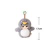 Plush Music Penguin Toy Vinyl Doll Pendant Kawaii Keychain Car Key Holder Soft Kids Toys Exquisite Decor Toy Birthday Gifts