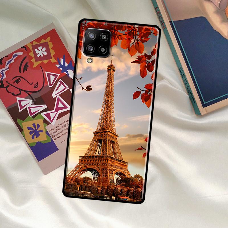 Paris Eiffel Tower Case For Samsung Galaxy A52 A32 A12 A33 A06 A16 A26 A36 A56 A15 A53 A13 A34 A54 A14 A35 A55