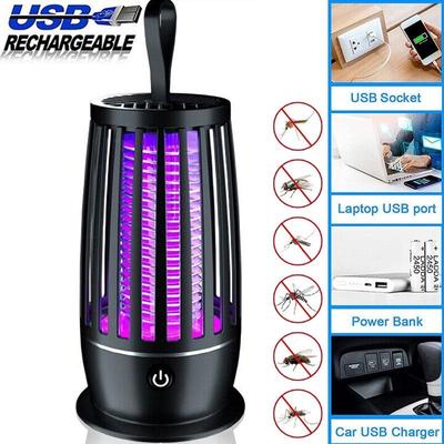 1PC Electric Shock Mosquito Killer Lamp Household Charging Mosquito Trap Usb Photocatalysis Mosquito Trap Lamp Indoor Camping