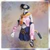Game   Diona Cosplay Costume Diona Outfits Dress Uniforms 32cm Short Pink Wigs Shoes Boots For Women Halloween