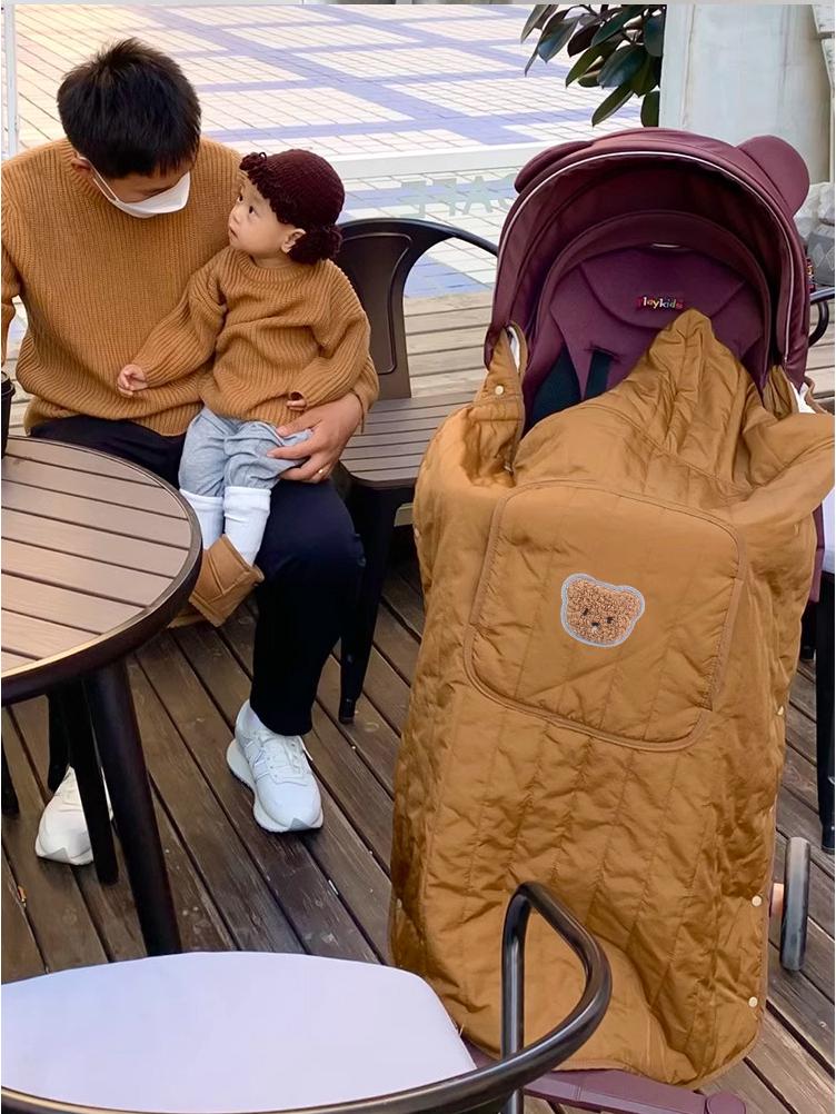 Windproof Stroller & Baby Carrier Blanket - Winter & Autumn Cloak